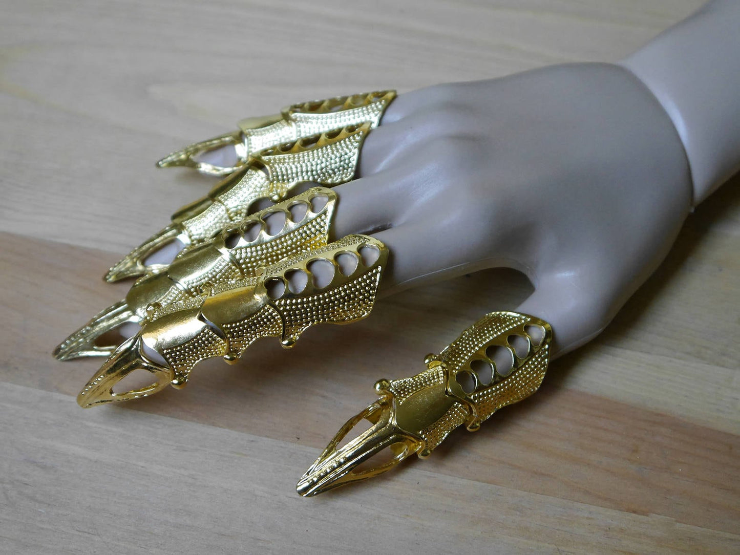1pc or 5pc silber gold black Dragon Claws Nails