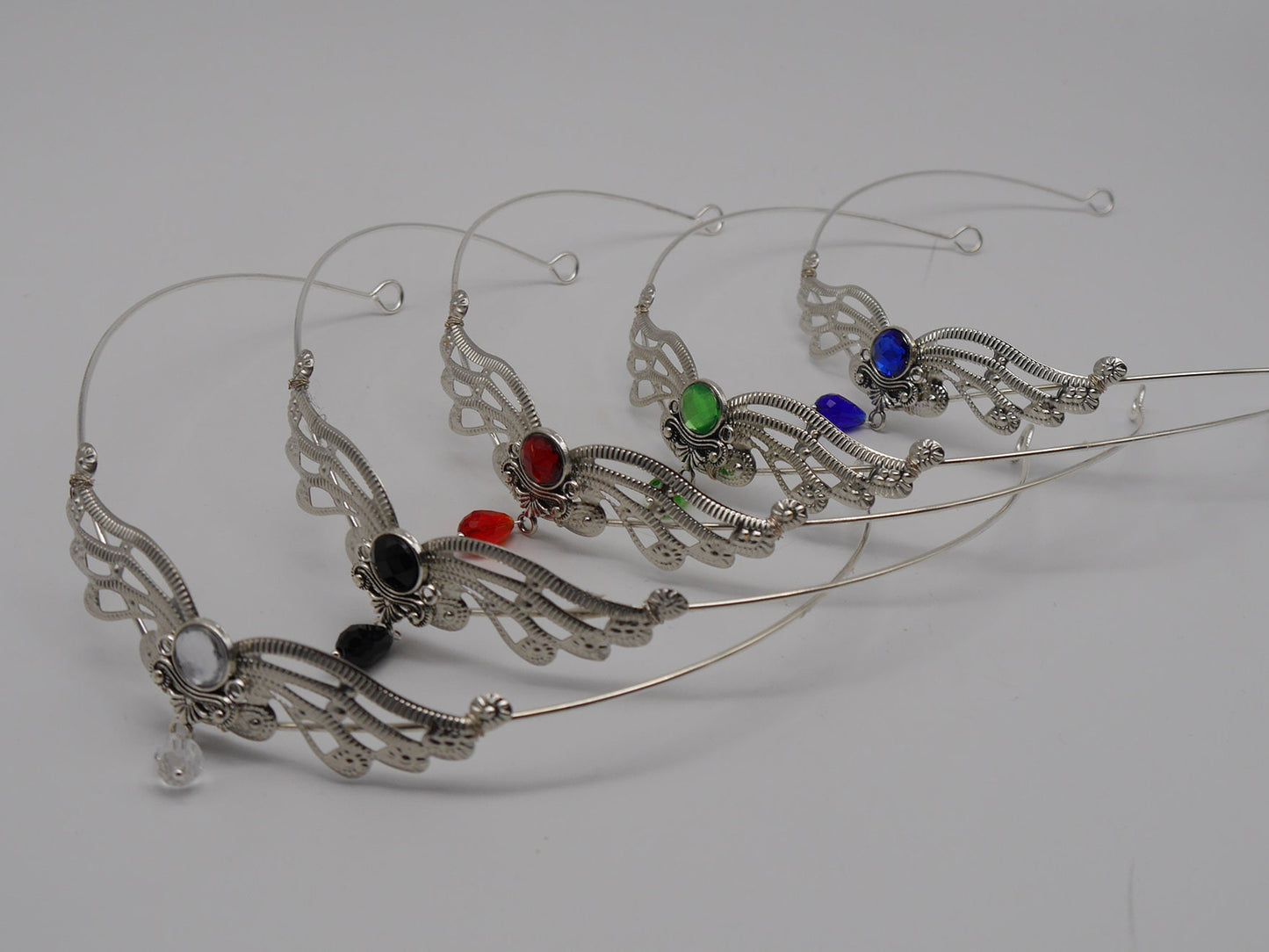 Elfen Tiara Circlet Mittelalter Festival Brautschmuck Fotoshootings Elfe Celtic goth gothic