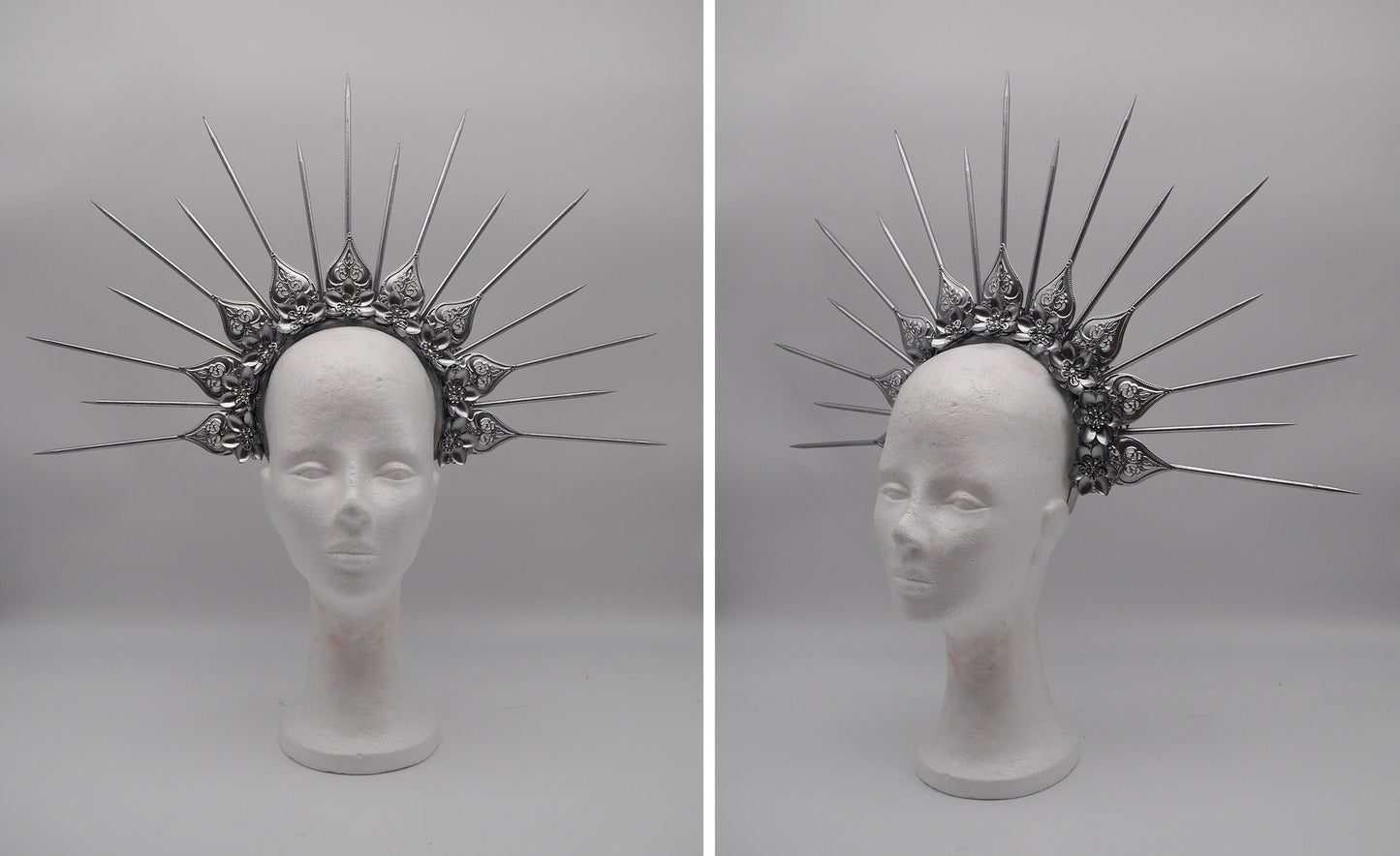 gold Madonna Halo ~ Royal ~ Metal ~ religiös ~ gloriole ~ nimbus ~ crown ~ Krone ~ Kranz ~ Heiligenschein