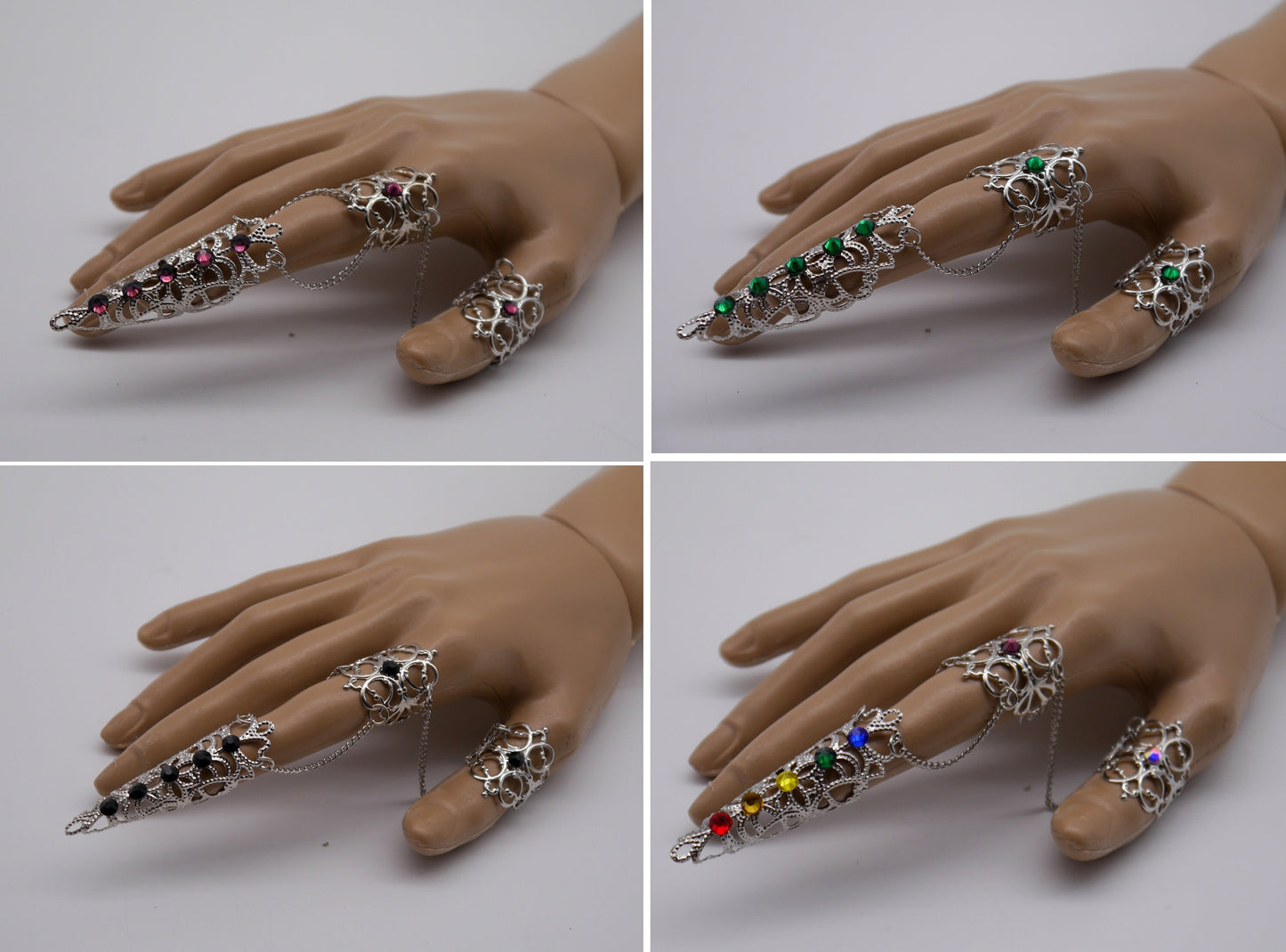 filigree Claw Nail ~ Nails ~ Nagel ~ Krallen ~ Ringe ~ Gothic ~ Nägel ~ Tips