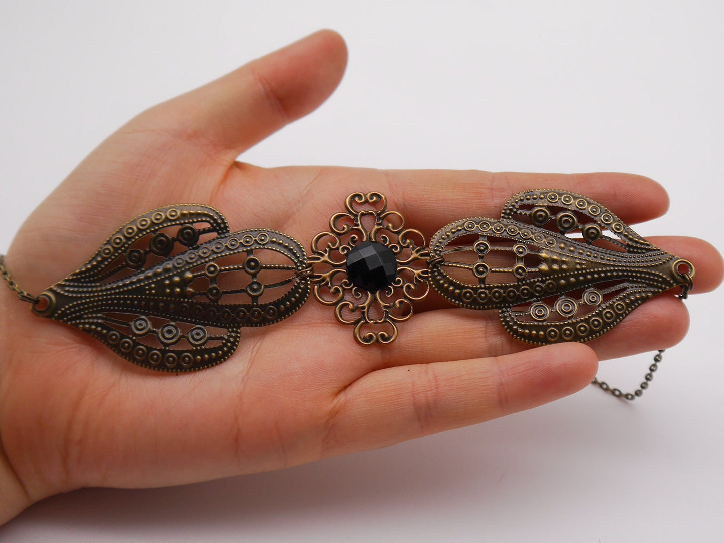 filigrane Elfen Tiara ~ Metal ~ Kopfschmuck ~ Cosplay ~ Fantasy ~ Elv ~ Fee ~ Stirnband