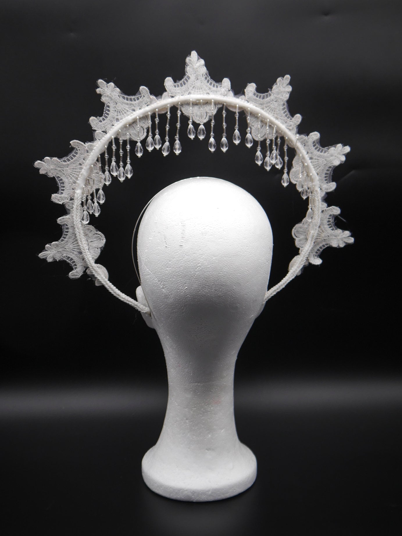 Fairy double Halo ~ Royal ~ Metal ~ religiös ~ gloriole ~ nimbus ~ crown ~ Krone ~ Kranz ~ Heiligenschein