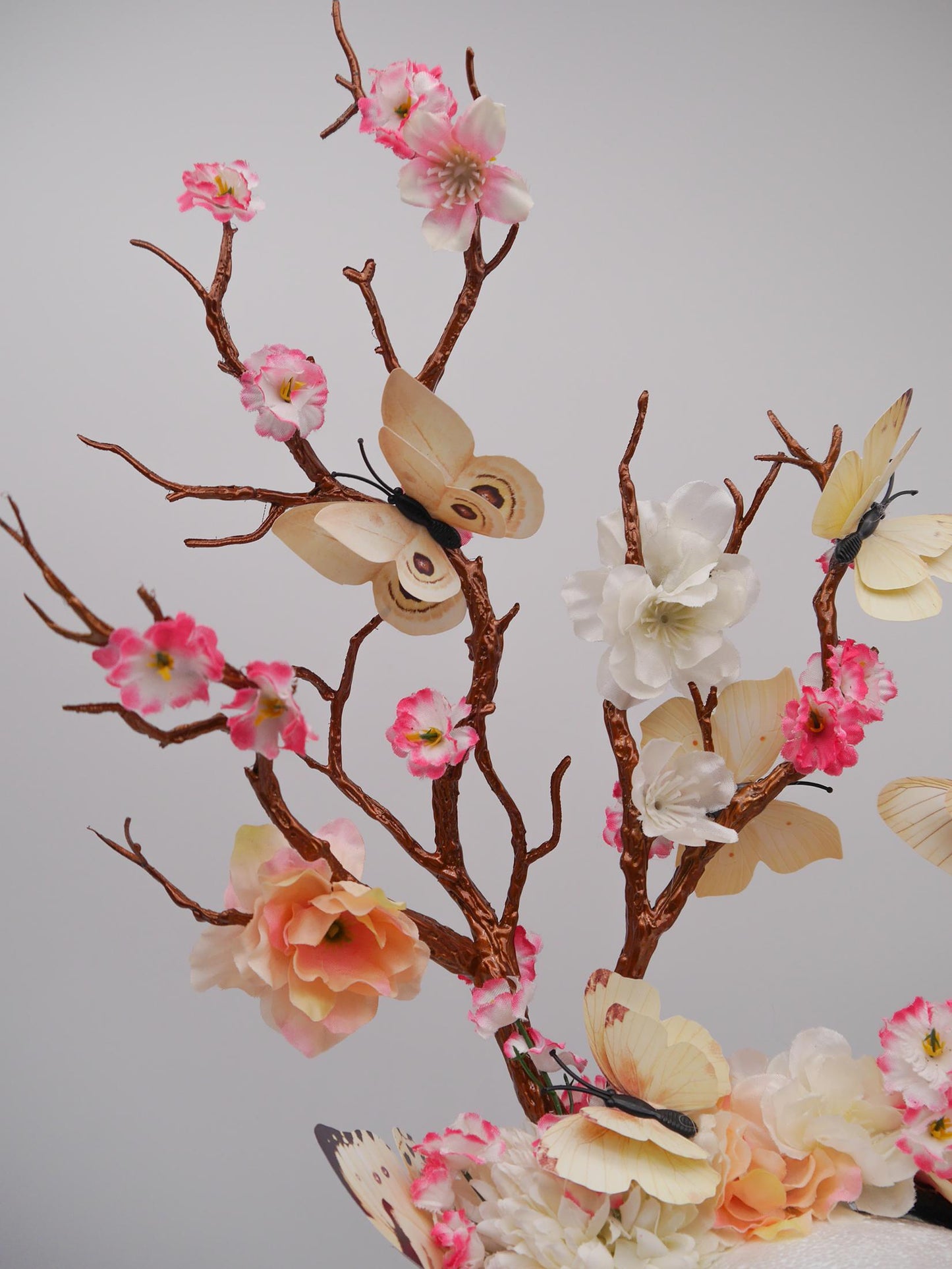 Spring Flower Fee ~ Kopfschmuck ~ fairy Elfe ~ Forest ~ butterfly ~ Headdress ~ Headpiece ~ Nymphe Halloween Kostüm