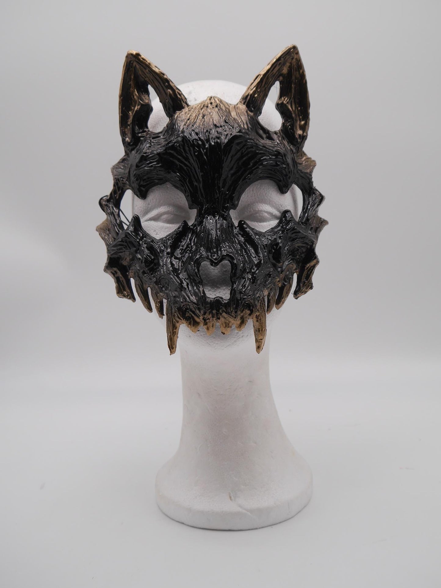 Cat Mask ~ Moon ~ Mond Maske ~ Headdress ~ Headpiece ~ Skull - Bones ~ wolves ~ wolf ~ Kopfschmuck