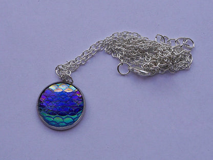 Mermaid Dragon fish necklaces Vintage style choker Cute Filigree silver