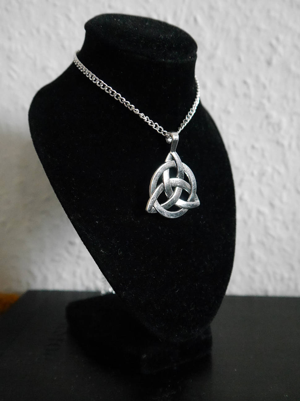 Kette Gothic Goth wicca Pentagramm Occult Jewellery Keltischer Knoten Pagan