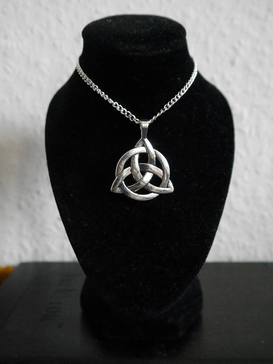 Kette Gothic Goth wicca Pentagramm Occult Jewellery Keltischer Knoten Pagan