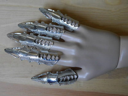 1pc or 5pc silber gold black Dragon Claws Nails