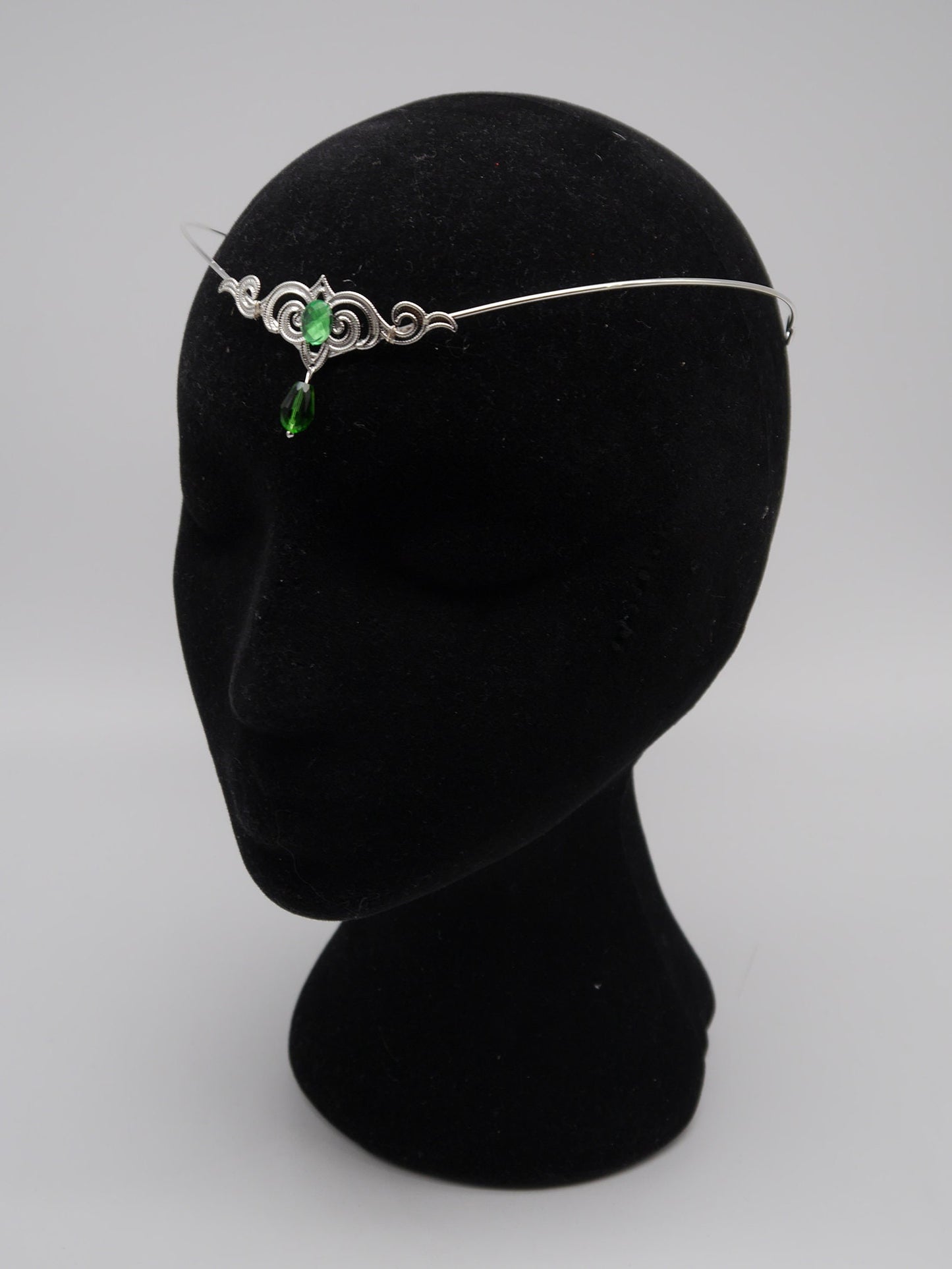 Elfen Tiara Circlet Mittelalter Festival Brautschmuck Fotoshootings Elfe Celtic goth gothic