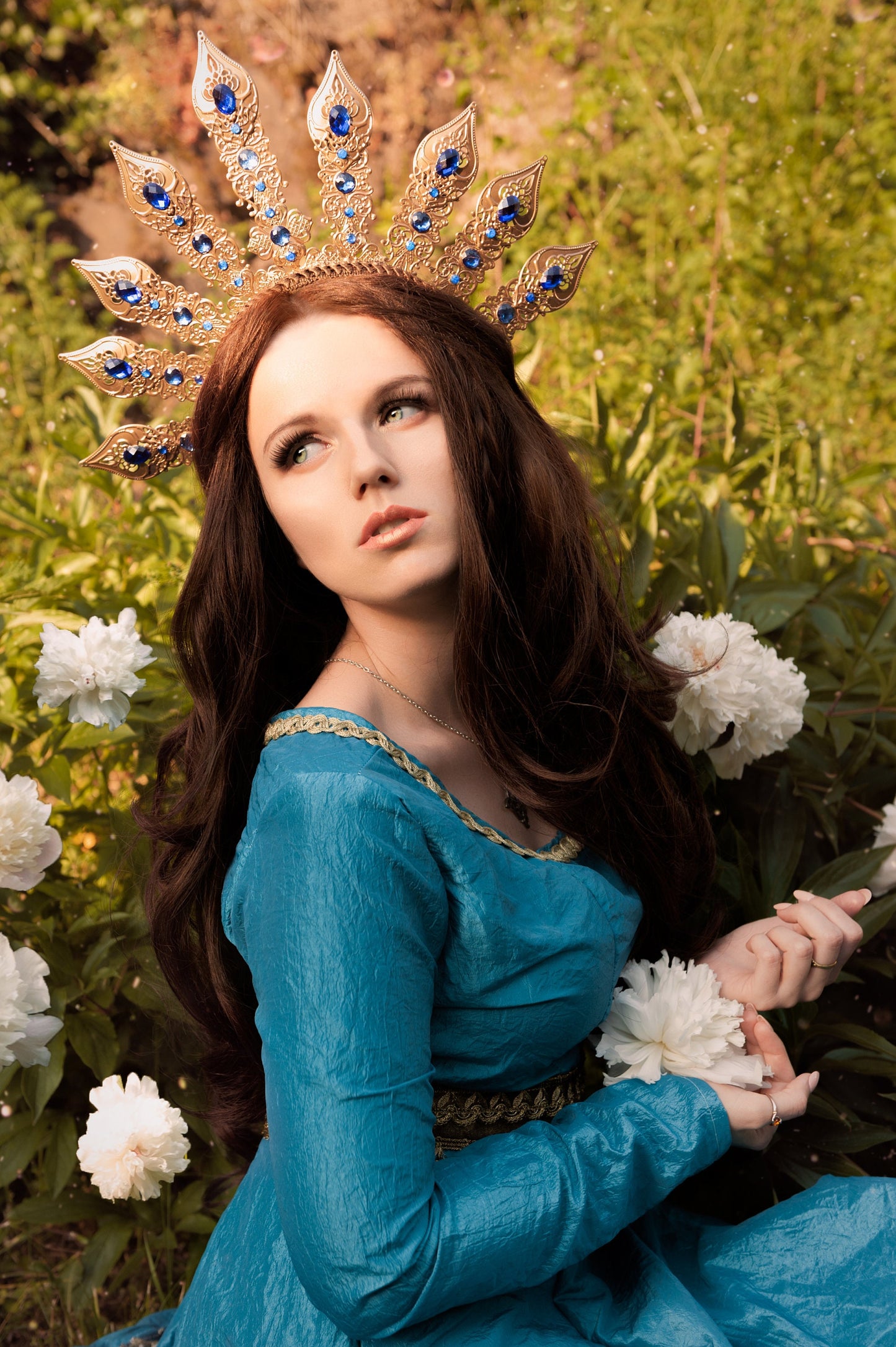 Bella Halo ~ bell ~ Queen ~ Crown ~ Krone ~Tiara ~ Königin ~ Headdress ~ wicca ~ witch ~ Göttin ~ Royal ~ fantasy