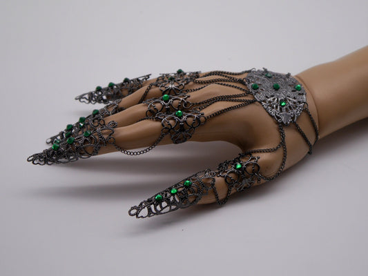 dark gothic Nails (1pc = 1 Full Hand Piece)