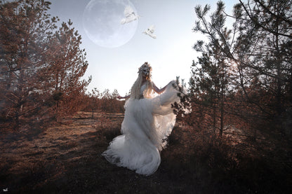 Black silver Cat Mask ~ Boho Maske ~ Headdress ~ Headpiece ~ Skull - Bones ~ wolves ~ wolf ~ Kopfschmuck