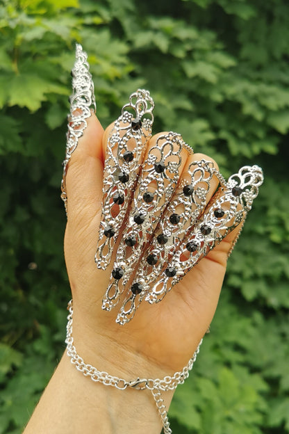 Filigree Claws Nails (1pc = 1 Full Hand Piece)