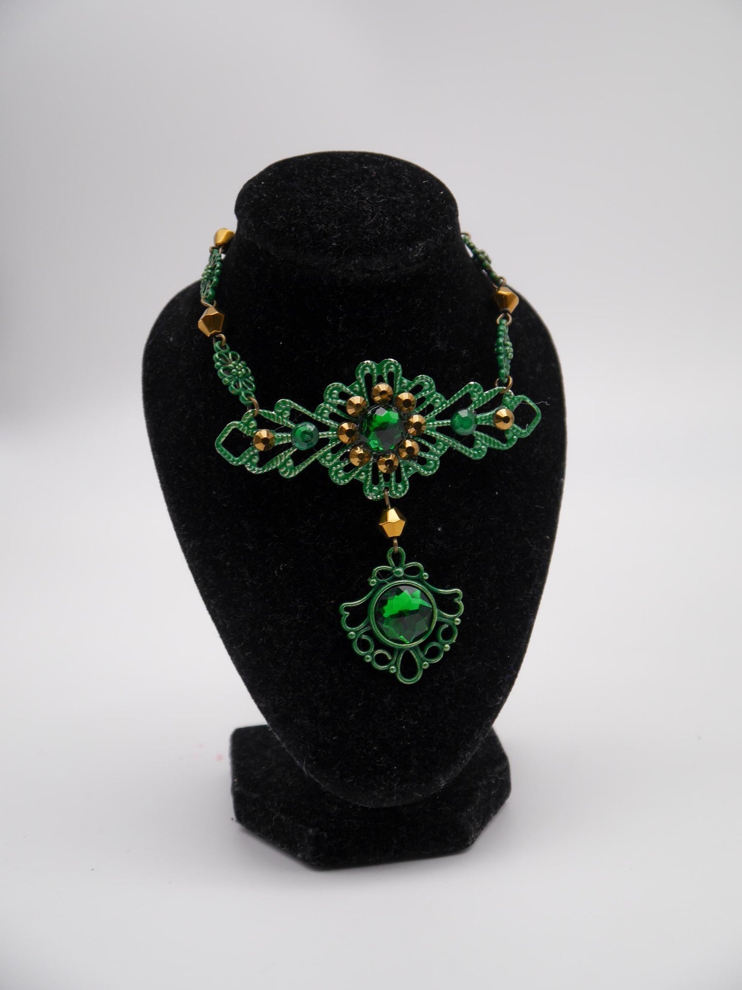 Froschkönig Set – Krone, Ohrringe, Kette ~ Crown ~ Kiss the frog ~ Headdress ~fantasy ~ fairytail