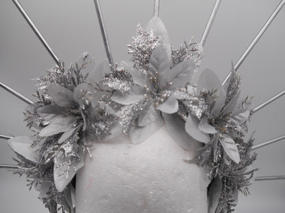 winter dream Headdress ~ Headpiece ~ winterwonderland ~ snow ~ ice Queen ~ Headdress