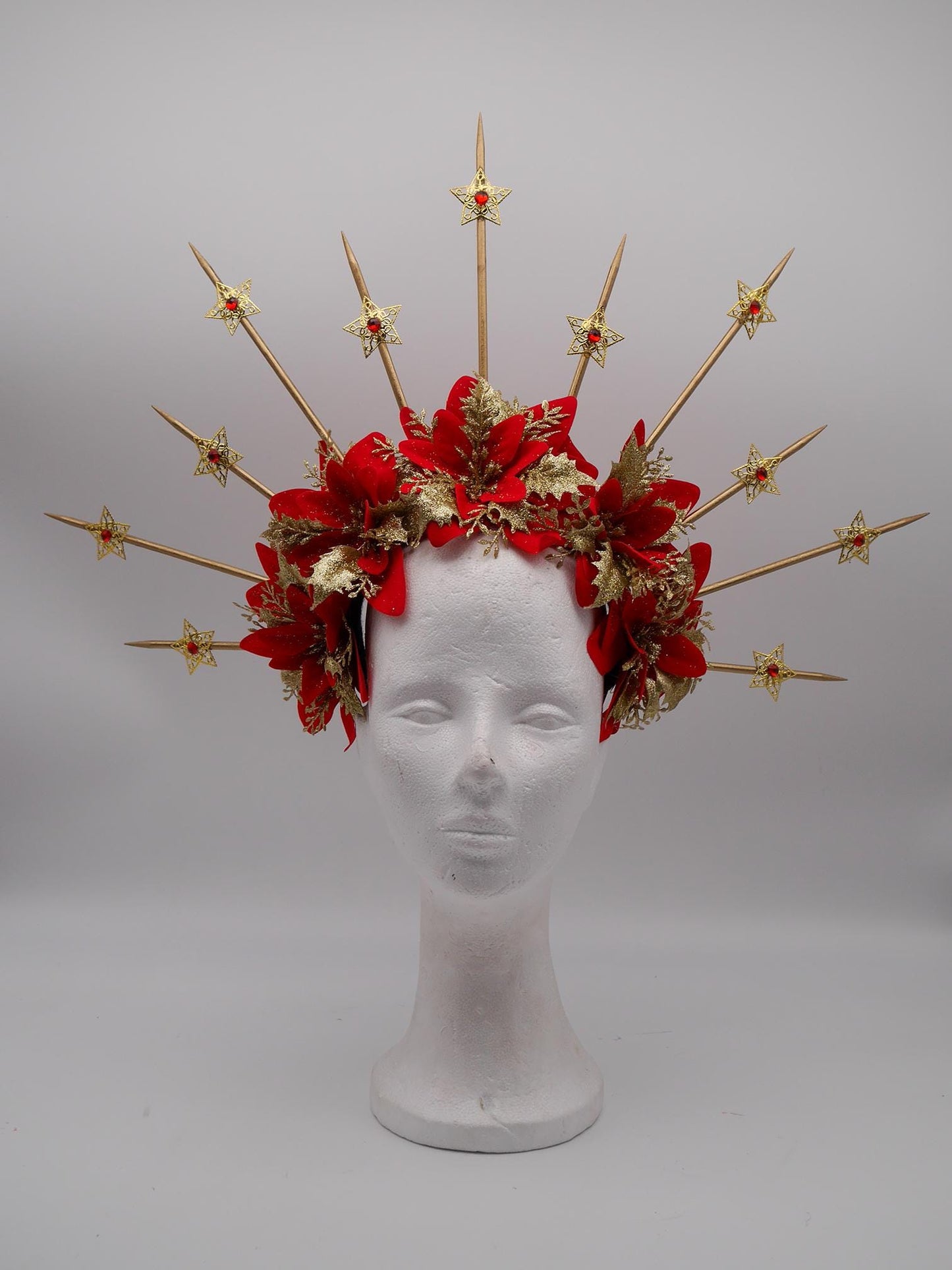 Chrismas dream Headdress ~ Headpiece ~ winterwonderland ~ snow ~ ice Queen ~ Headdress