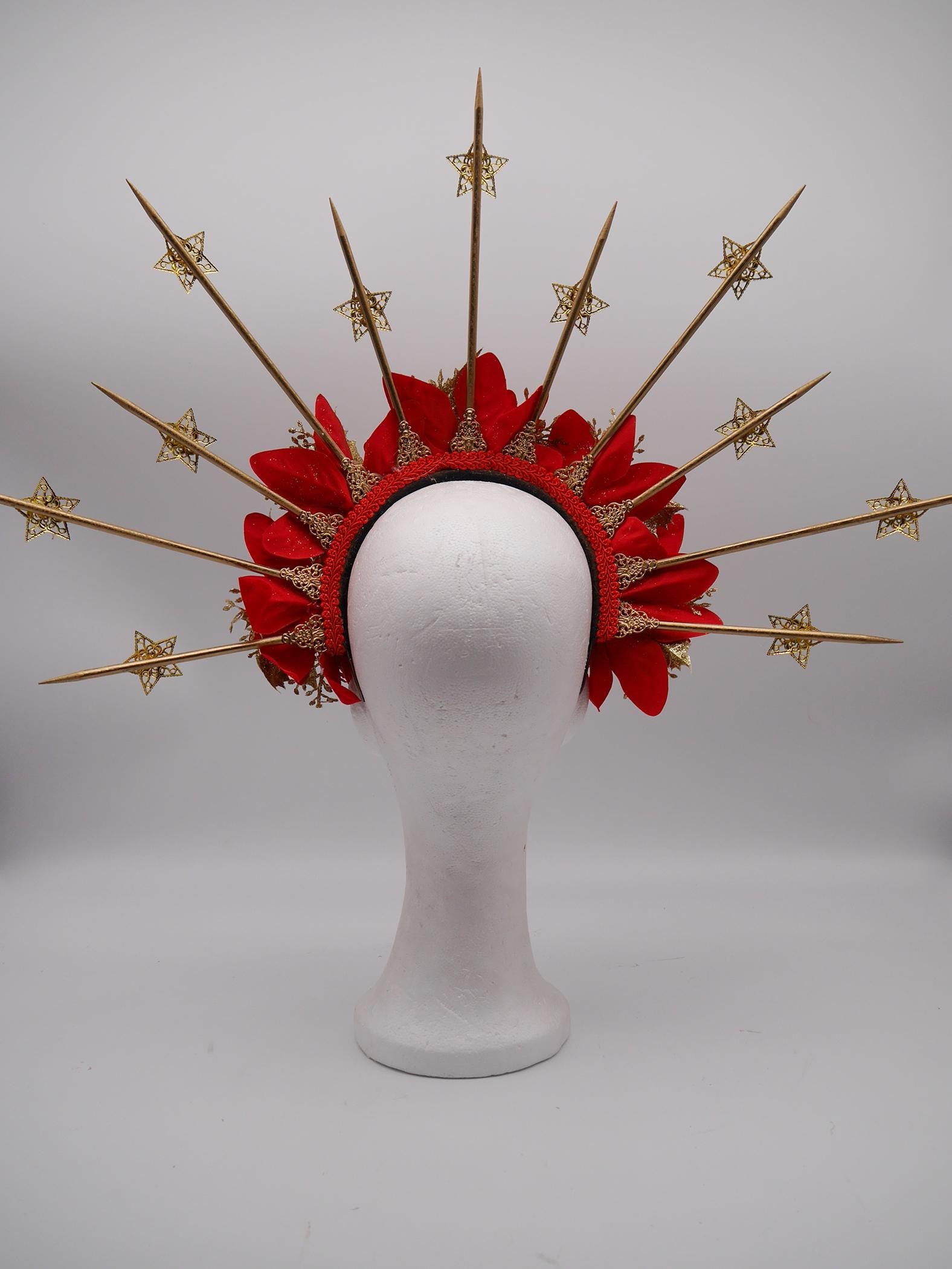 Chrismas dream Headdress ~ Headpiece ~ winterwonderland ~ snow ~ ice Queen ~ Headdress