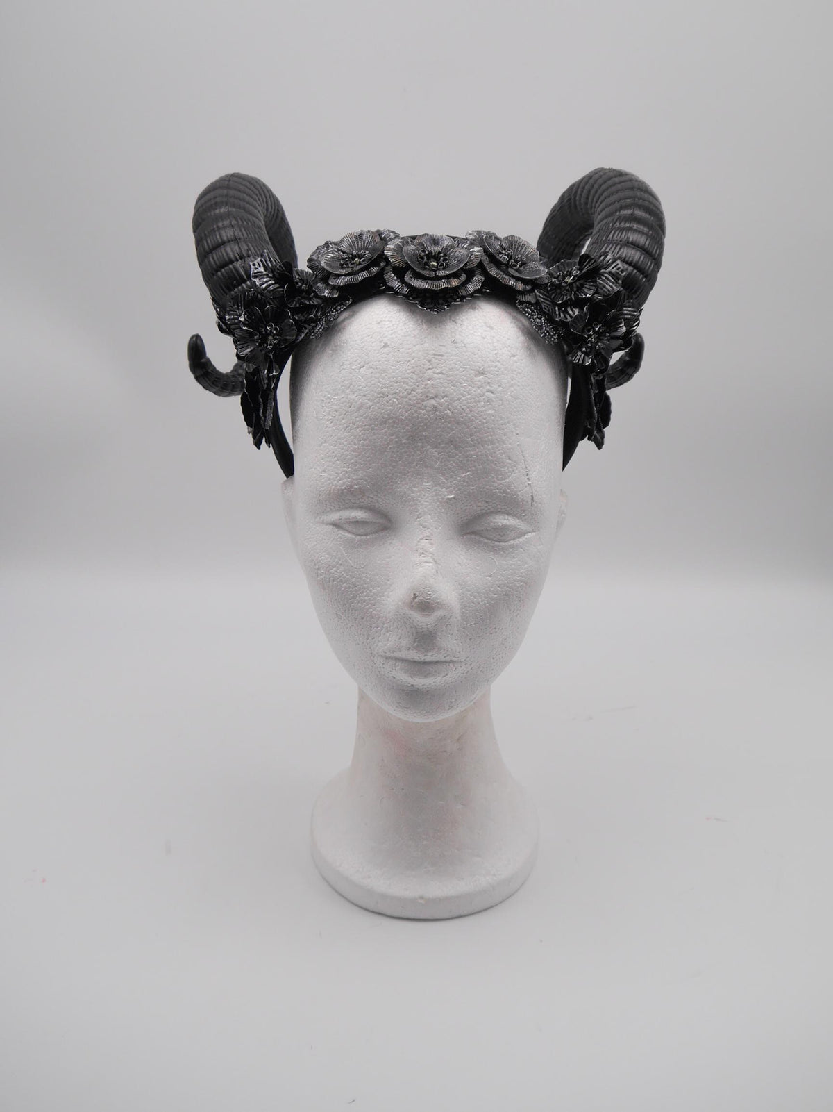 gothic Ram Headpiece