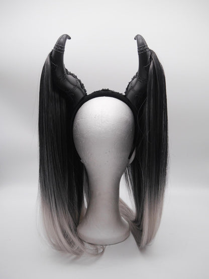 maleficent Headdress ~ Gothic headpiece ~ Kopfschmuck