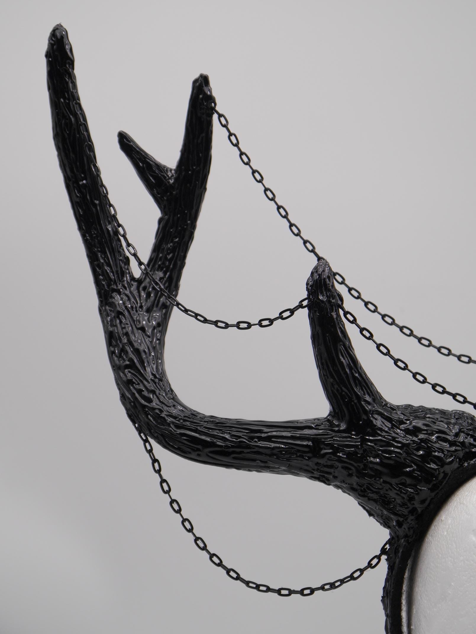 Gothic Antler Headpiece ~ Dreamcatcher Headdress ~ Horns Headpiece ~ Royal Headdress