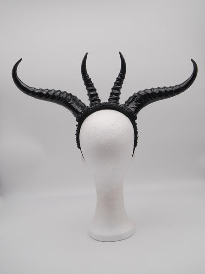 Hellborn Headdress ~ Gothic headpiece ~ Kopfschmuck