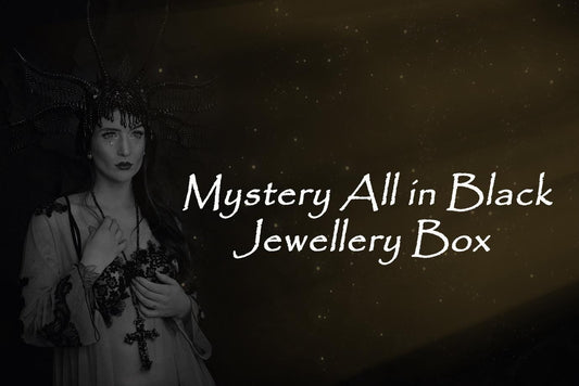 Mystery All in Black Jewellery Box
