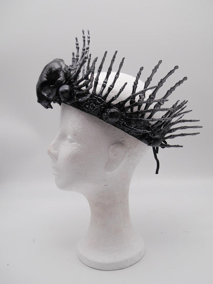 Crown of the Bone Warden ~ Schamanenkrone ~ Gothic headdress ~ Hexe ~ Wikinger ~ Schädel ~ wicca ~ Witch