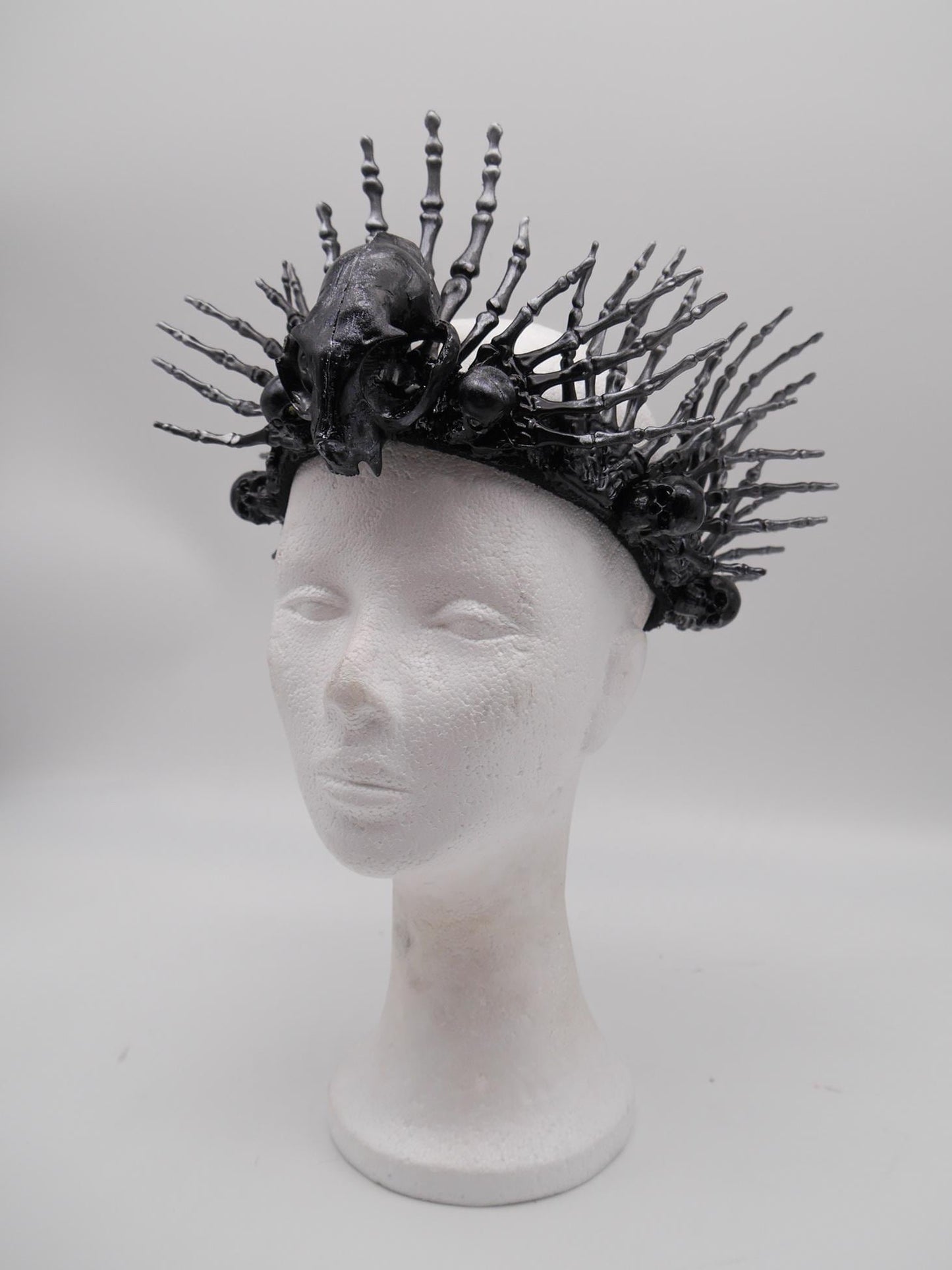 Crown of the Bone Warden ~ Schamanenkrone ~ Gothic headdress ~ Hexe ~ Wikinger ~ Schädel ~ wicca ~ Witch