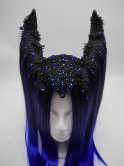 Nyx Maleficent Headdress ~ Gothic headpiece ~ Kopfschmuck