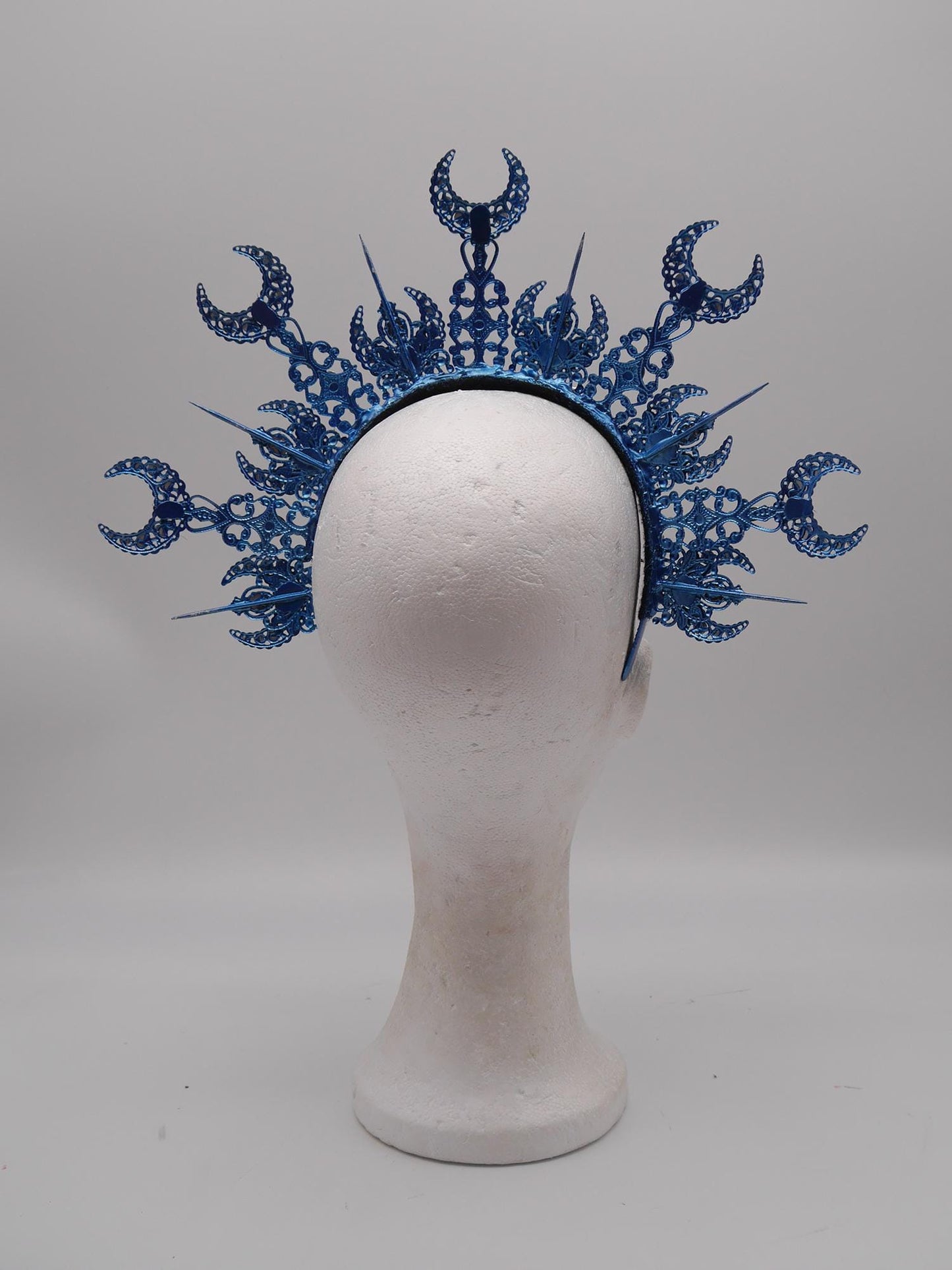 Luna Halo ~ Moon Child Headdress ~ Mond Kopfschmuck ~ fantasy ~ costume ~ Elv ~ Elfe ~ Royal ~ Kristall ~ Krone ~ Crown