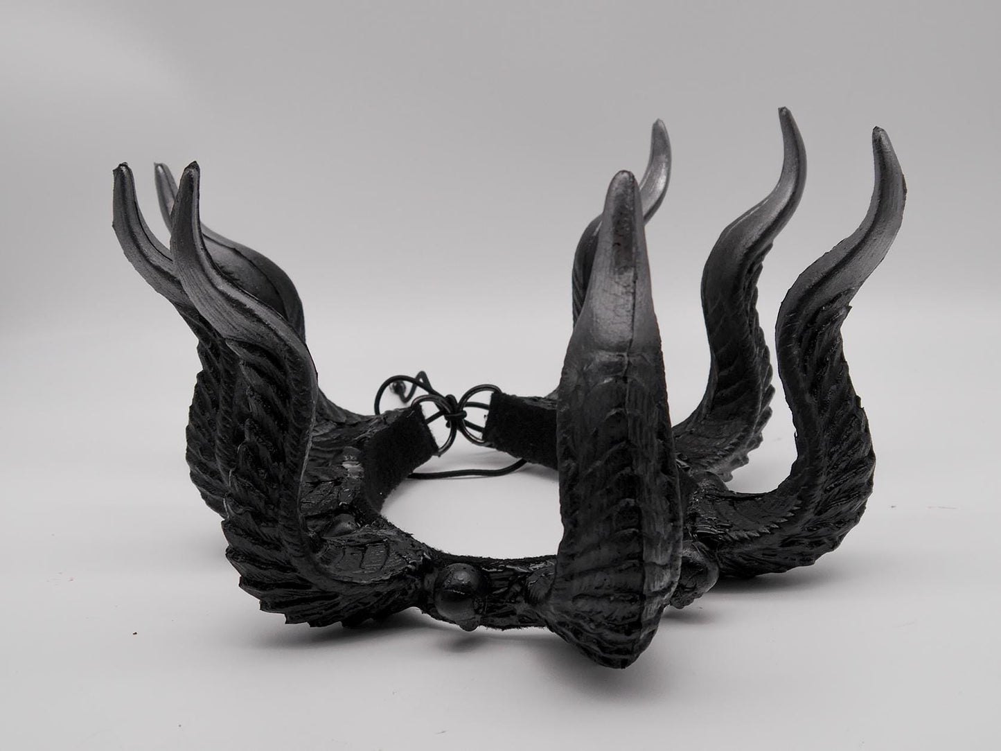 Horns of Damnation ~ Dragon Headdress ~ Horns Crown~ Royal Gotic Headdress