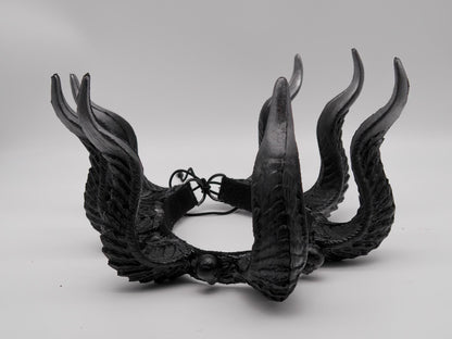 Horns of Damnation ~ Dragon Headdress ~ Horns Crown~ Royal Gotic Headdress