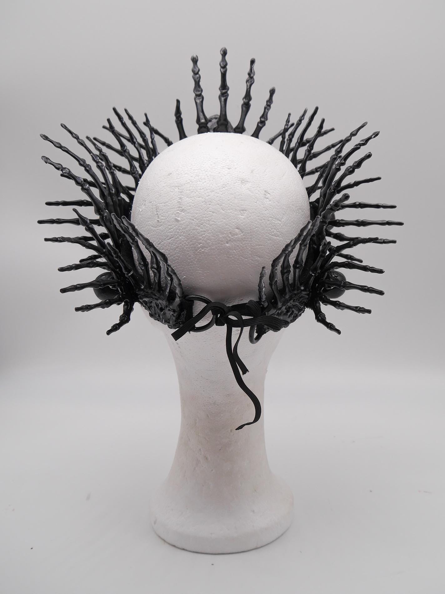 Crown of the Bone Warden ~ Schamanenkrone ~ Gothic headdress ~ Hexe ~ Wikinger ~ Schädel ~ wicca ~ Witch