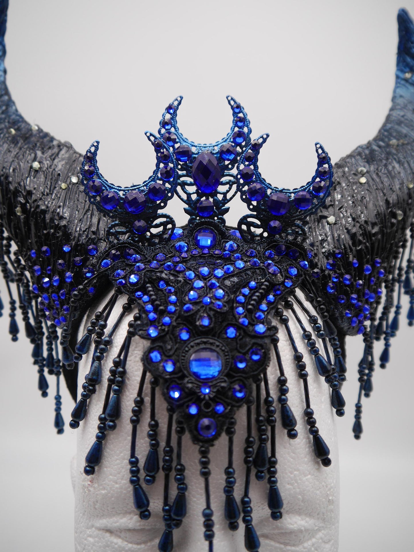 Nyx Maleficent Horns – Nyx Collection ~ gothic Hörner ~ Fantasy ~ Kopfschmuck ~ Dämon ~ Hexe ~ Festival ~ occult ~ wicca ~ Moon