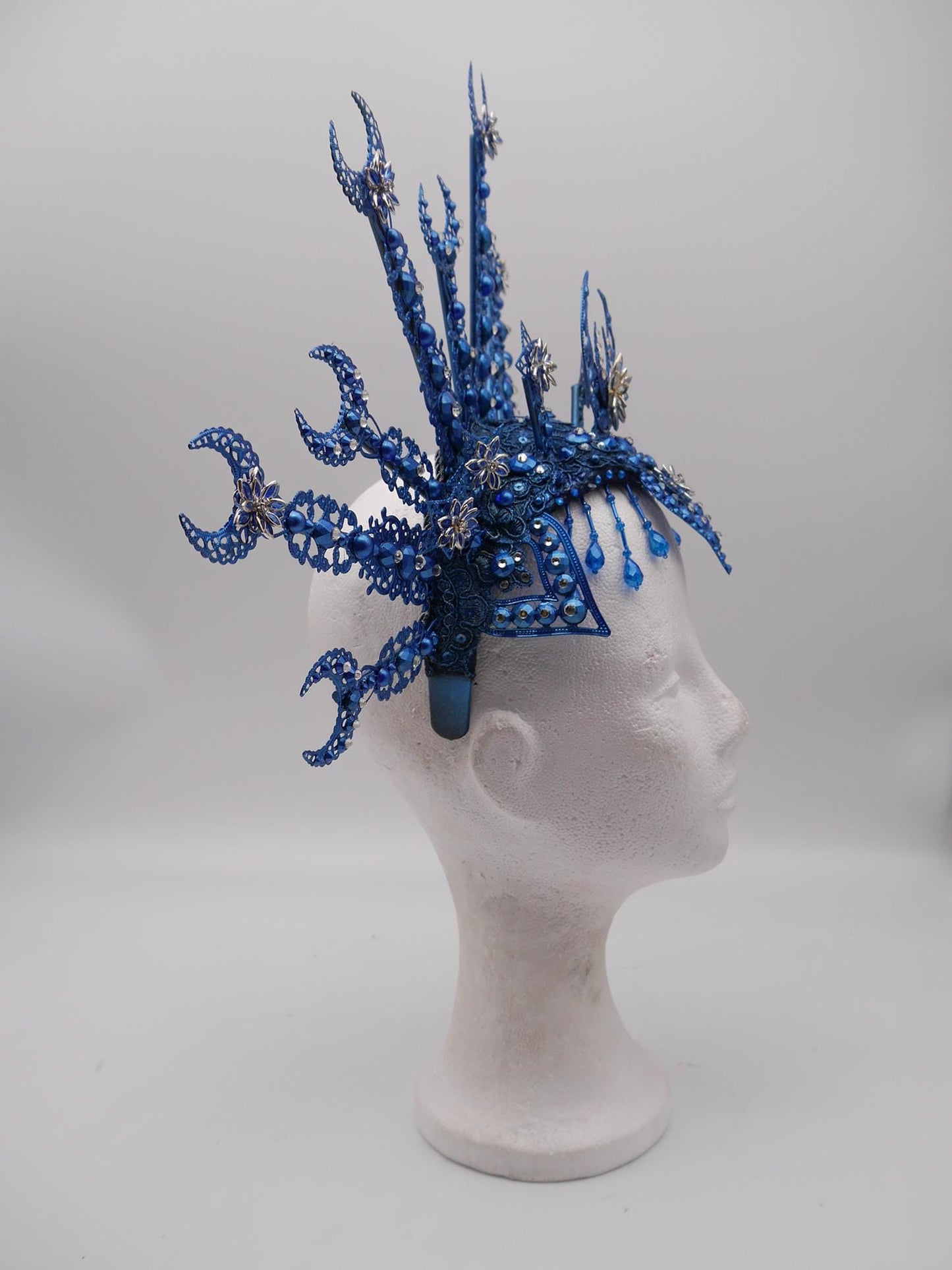 Celestial Moon Crown ~ Nyx Collection ~ Halo - Moonshine headpiece - Royal gloriole -