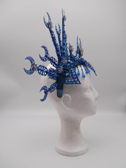Celestial Moon Crown ~ Nyx Collection ~ Halo - Moonshine headpiece - Royal gloriole -