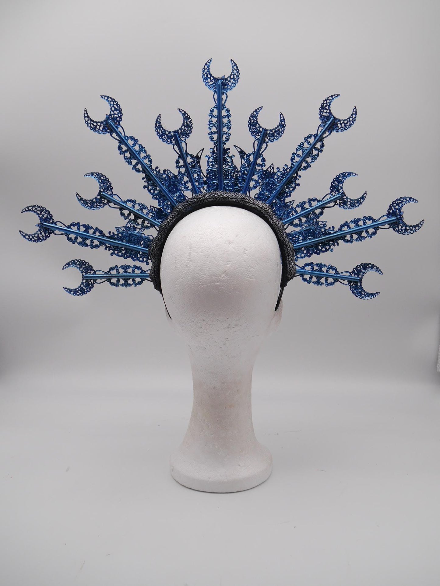 Celestial Moon Crown ~ Nyx Collection ~ Halo - Moonshine headpiece - Royal gloriole -