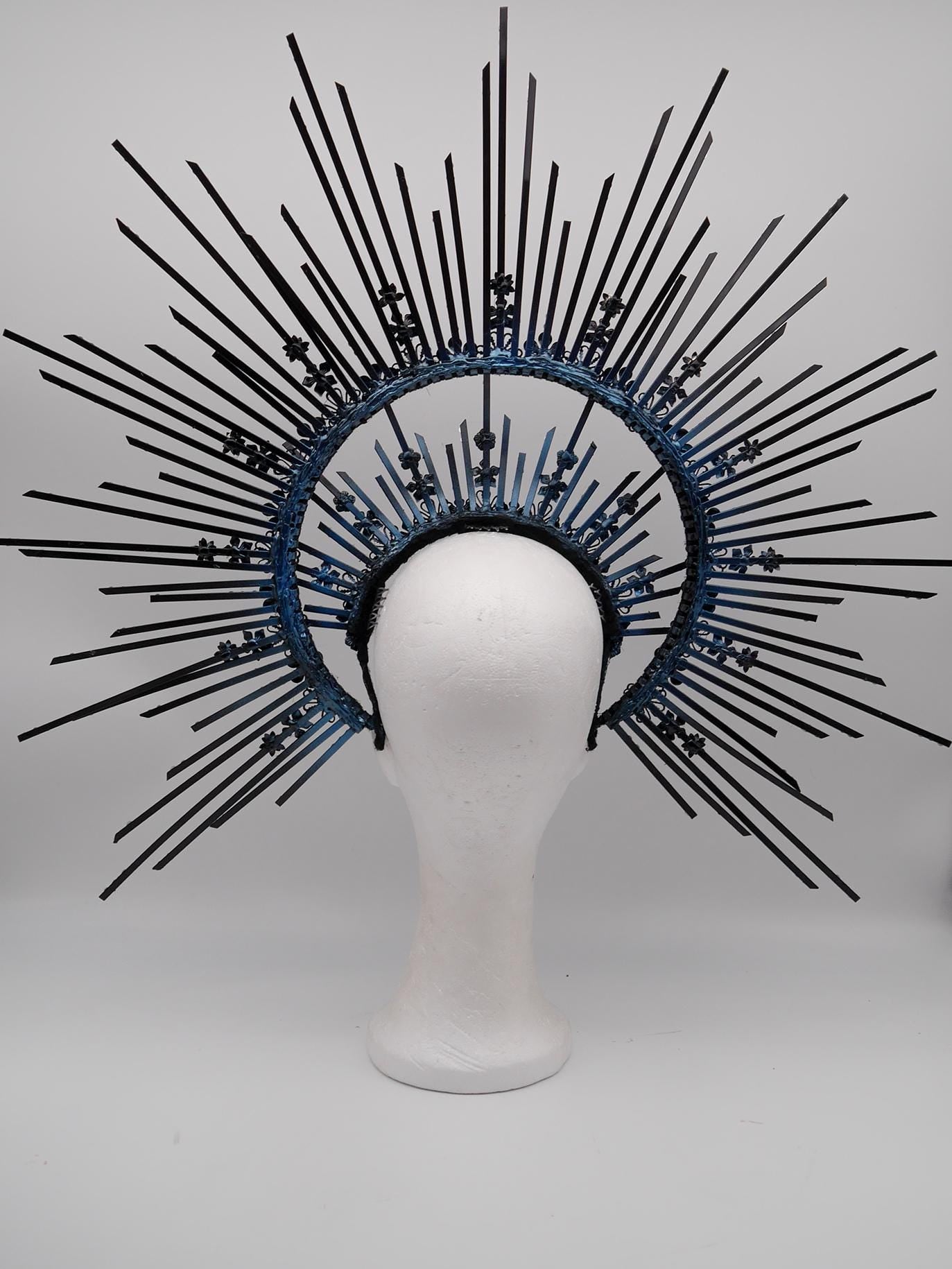 Dark Bloom Gothic Set ~ Nyx Collection ~ Maske ~ Headdress ~ Headpiece ~ Skull - Bones ~ goth ~ Kopfschmuck - festival ~ Devil