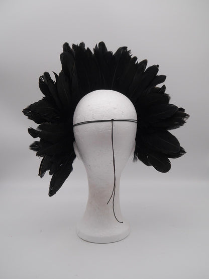 Black silber Cat Mask