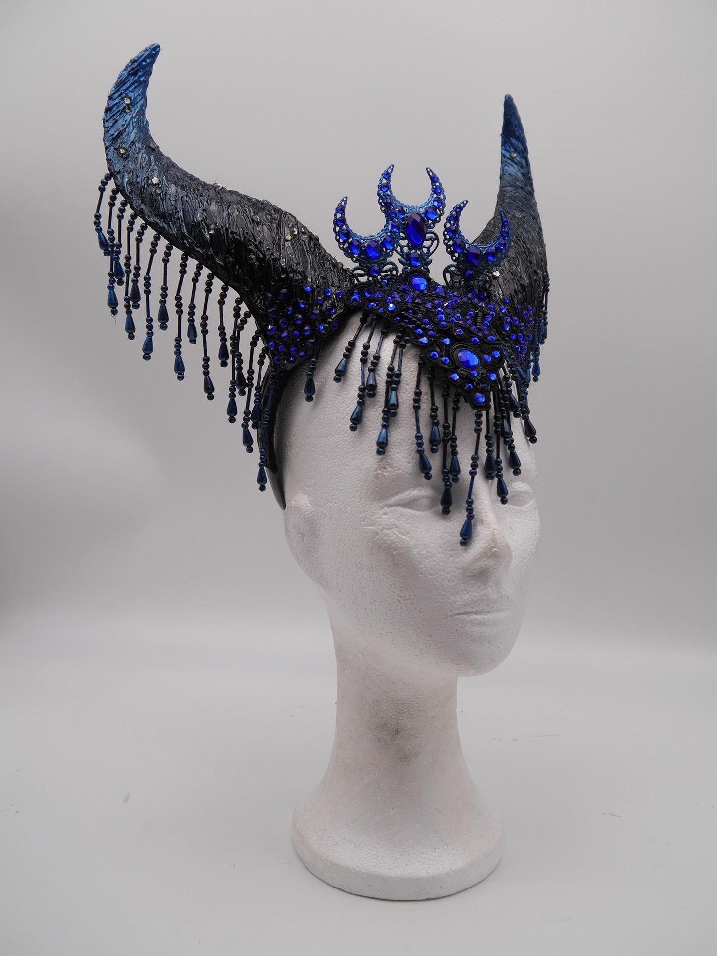 Nyx Maleficent Horns – Nyx Collection ~ gothic Hörner ~ Fantasy ~ Kopfschmuck ~ Dämon ~ Hexe ~ Festival ~ occult ~ wicca ~ Moon