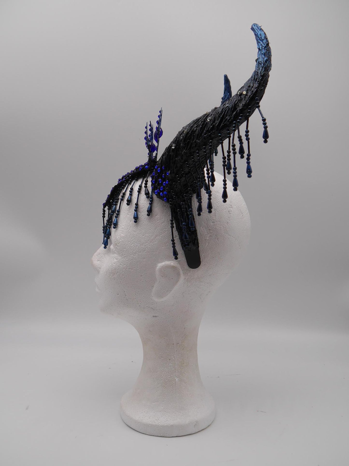 Nyx Maleficent Horns – Nyx Collection ~ gothic Hörner ~ Fantasy ~ Kopfschmuck ~ Dämon ~ Hexe ~ Festival ~ occult ~ wicca ~ Moon