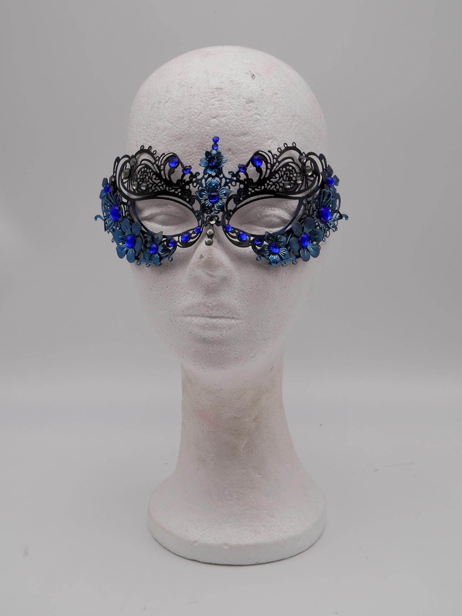 Dark Bloom Gothic Set ~ Nyx Collection ~ Maske ~ Headdress ~ Headpiece ~ Skull - Bones ~ goth ~ Kopfschmuck - festival ~ Devil