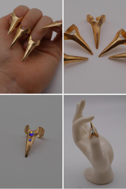 Elegant Claw ~ Style Fingertip Ring ~ Tip ~ Nail ~ Kralle ~ Finger