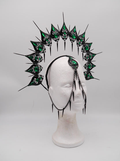 Emerald Noire Gothic Halo