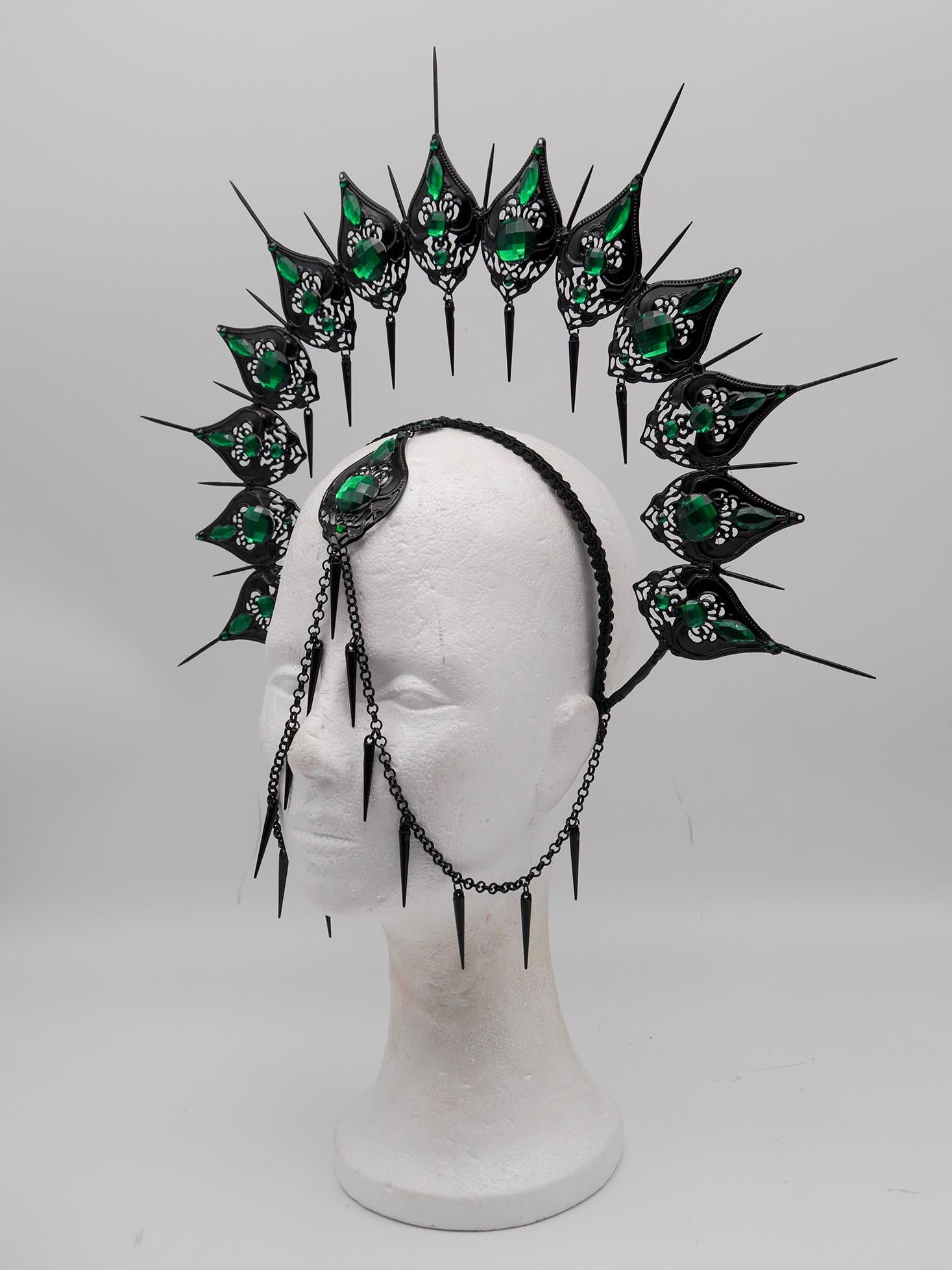 Emerald Noire Gothic Halo