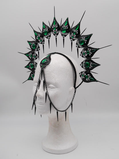Emerald Noire Gothic Halo