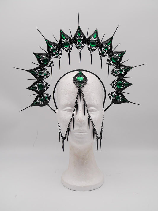 Emerald Noire Gothic Halo