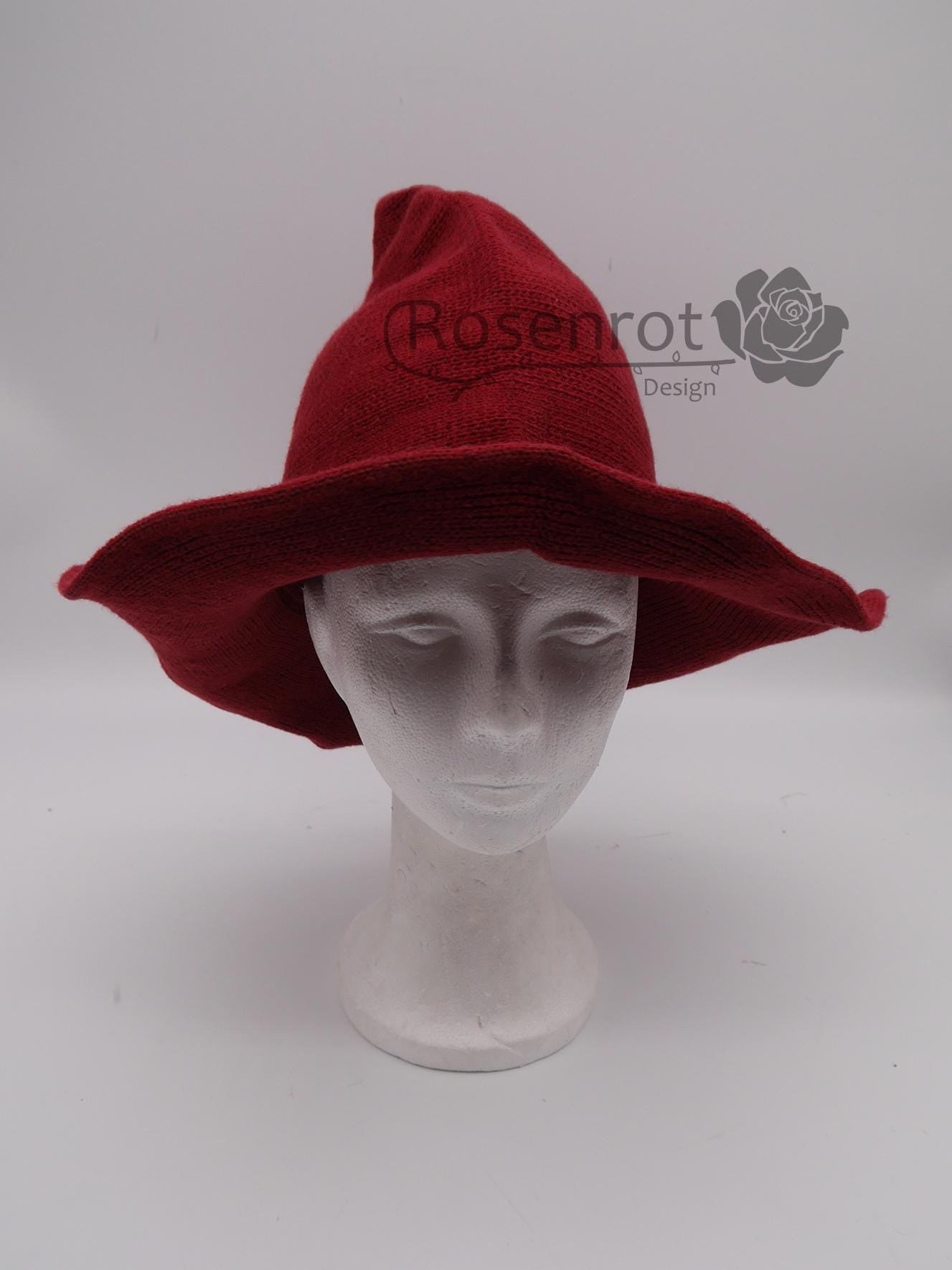 witchy hat ~ Gothic ~ goth ~ Mittelalterlicher Hexenhut ~ Wicca ~ Cosplay ~ Kostüm