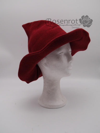 witchy hat ~ Gothic ~ goth ~ Mittelalterlicher Hexenhut ~ Wicca ~ Cosplay ~ Kostüm