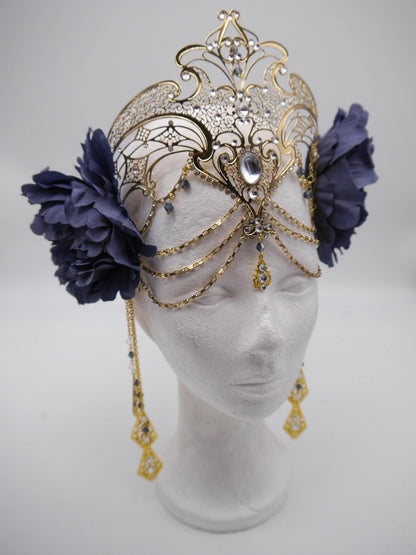 Romantic fairy headpiece - elv diadem - mystic Crown